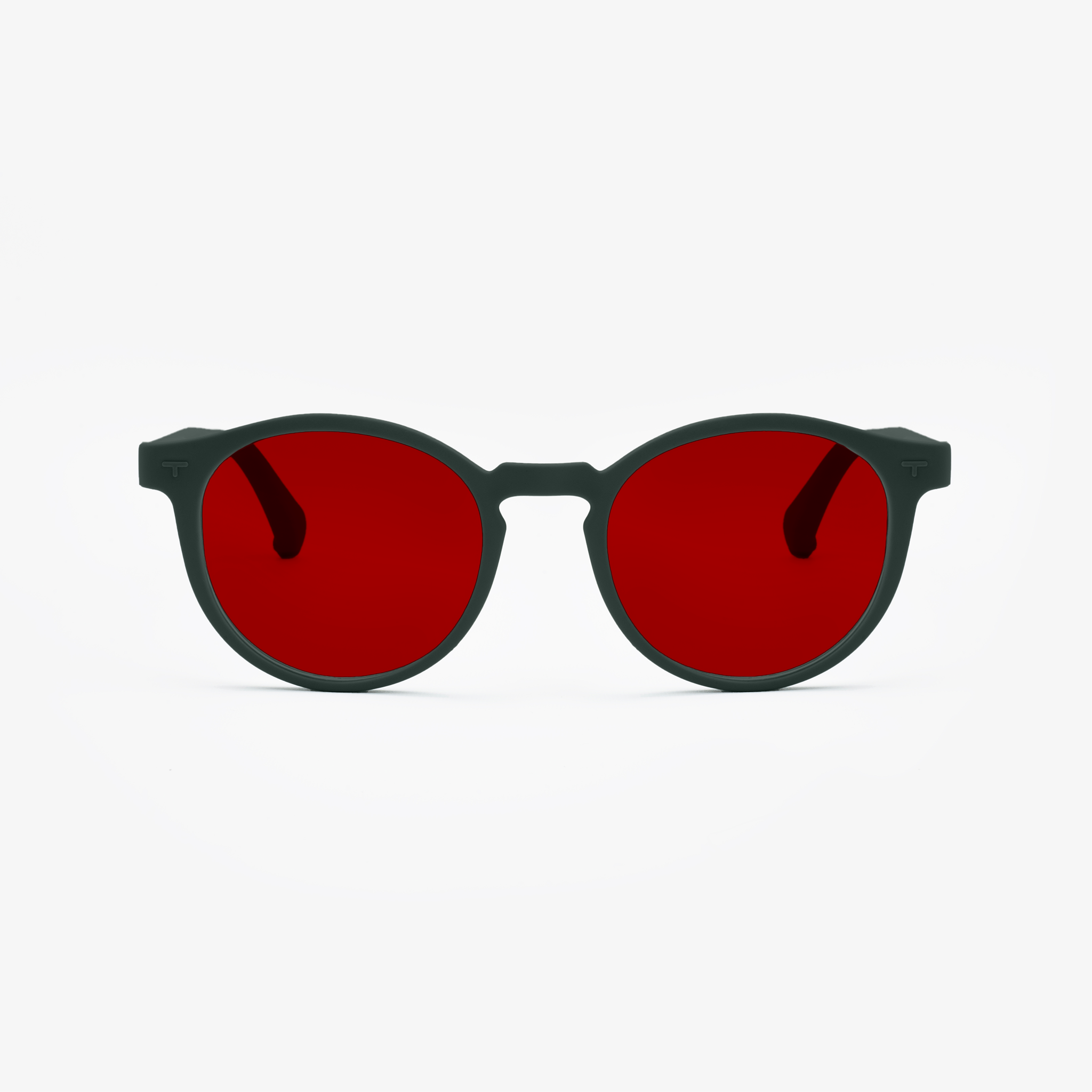 Rocket Midnight Green - Lentes Rojos
