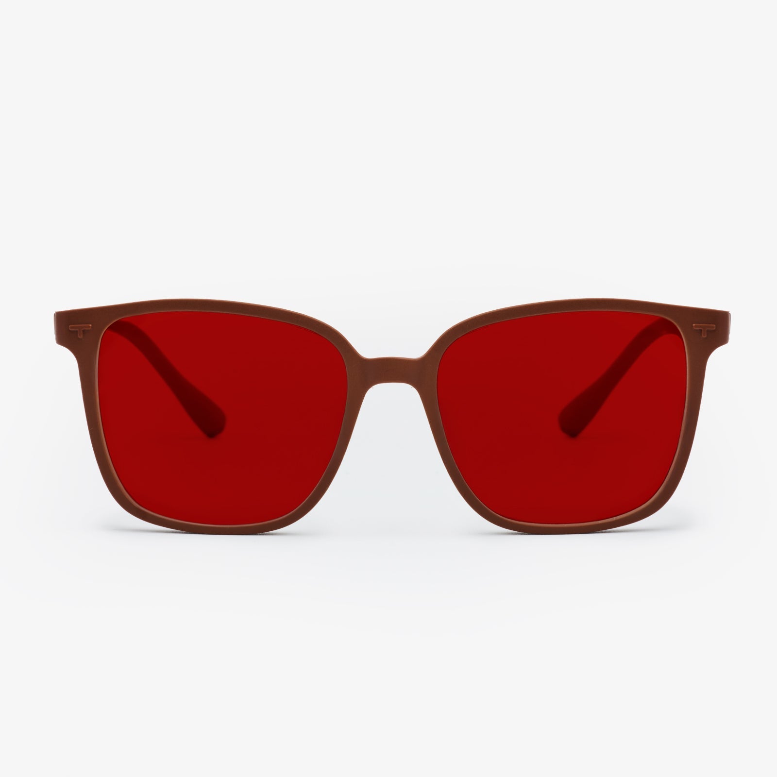 Venice Pecan Brown - Lentes Rojos