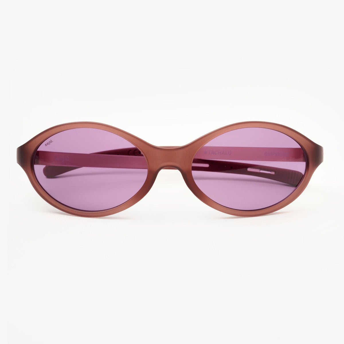 Sierra Sangría — gafas de sol ojo de gato de Sajú en TR90 vinotinto con sistema Grip